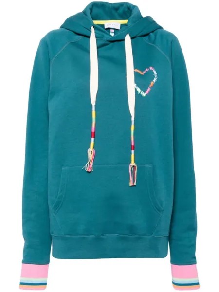 Mira Mikati толстовка с вышитым сердцем, зеленый