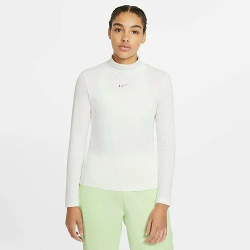 Лонгслив спортивный NIKE, размер S, белый