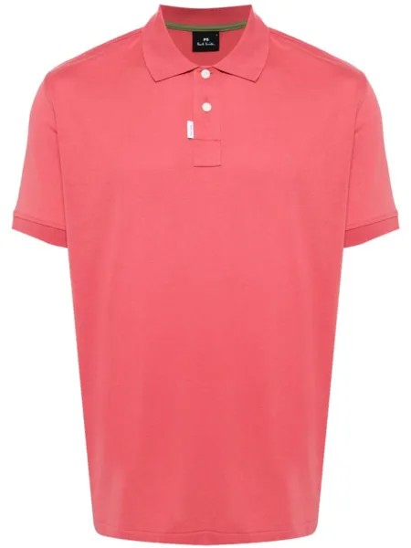 Рубашка поло с короткими рукавами PS Paul Smith, розовый