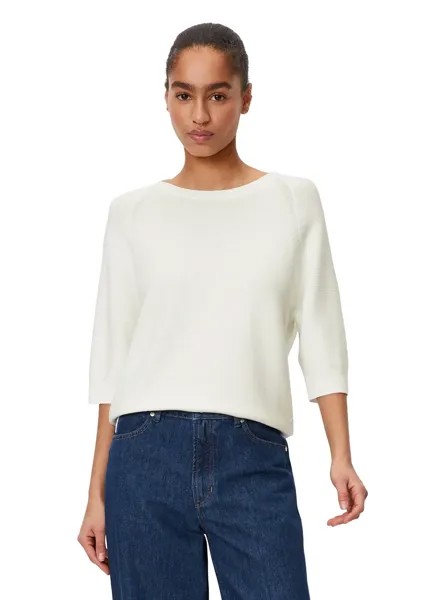 Marc O'Polo ДЕНИМ-свитер с круглым вырезом Marc O'Polo Denim, цвет Egg White
