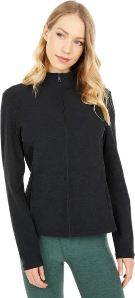 Куртка Spacedye On The Go Mock Neck Jacket Beyond Yoga, цвет Darkest Night