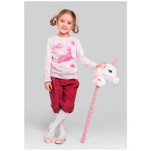 Брюки Petite Princesse, размер 116, бордовый