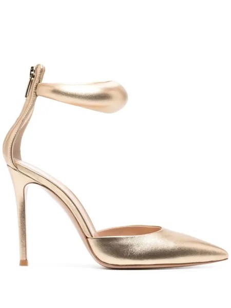 Gianvito Rossi туфли на высоком каблуке, нейтральный цвет