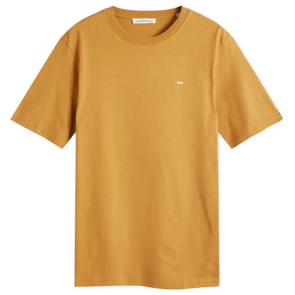 Футболка Wood Wood Essential Sami Classic T-Shirt, цвет Umber