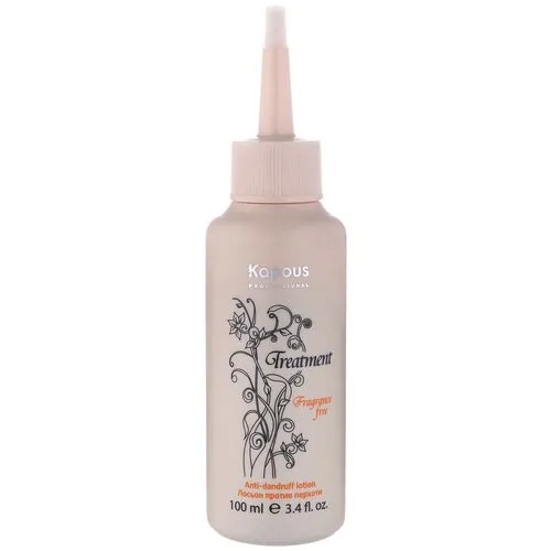 Kapous Fragrance free Лосьон против перхоти Treatment для кожи головы, 100 мл, бутылка