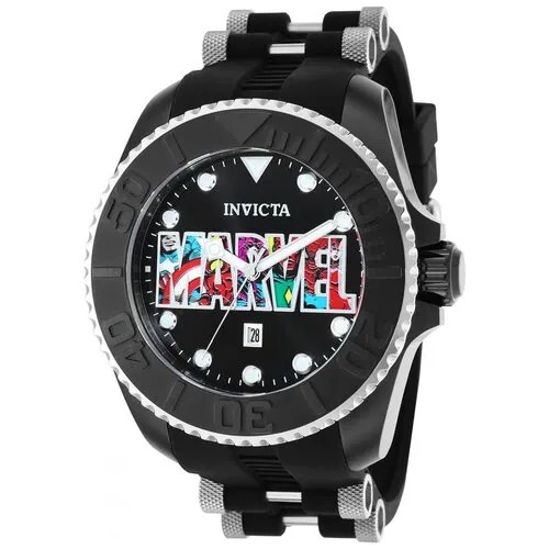 Наручные часы INVICTA Marvel, черный