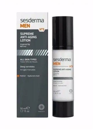 SESDERMA MEN Supreme anti- aging lotion – Лосьон антивозрастной для мужчин, 50 мл