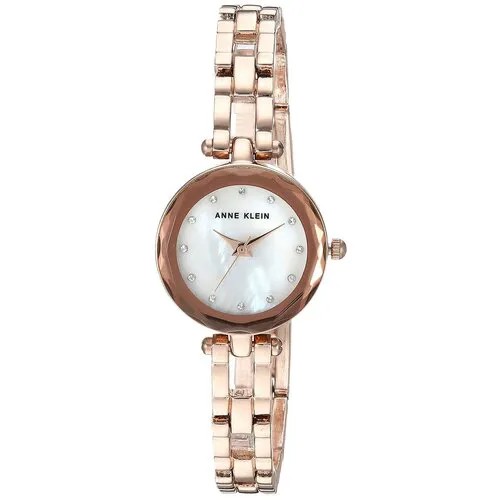 Наручные часы ANNE KLEIN Crystal 3120MPRG, розовый, золотой