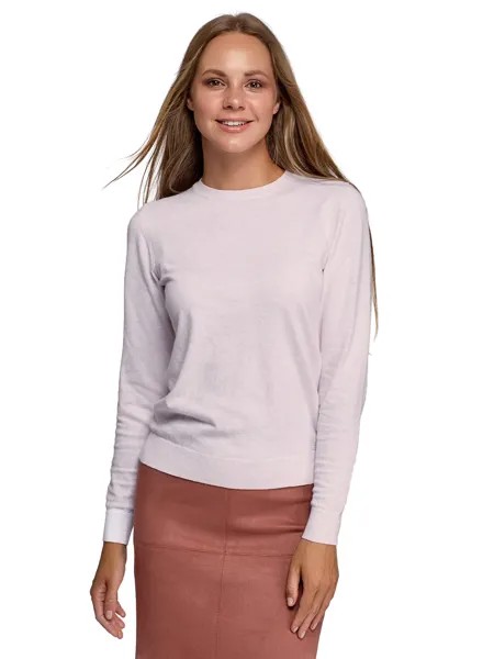 Джемпер женский oodji 63812567-1B розовый S