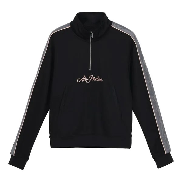 Толстовка Air Jordan Remastered Hooded Sweatshirt For Men Black, черный