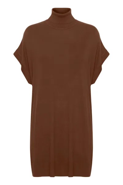 Футболка b.young Kurzarmpullover BYMMPIMBA1 PONCHO 20811920, коричневый