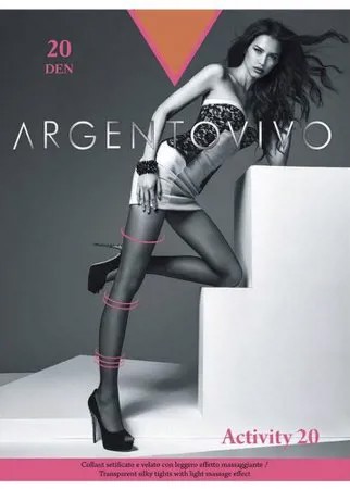 Колготки Argentovivo Activiti 20 den, размер 4-L, cognac (коричневый)