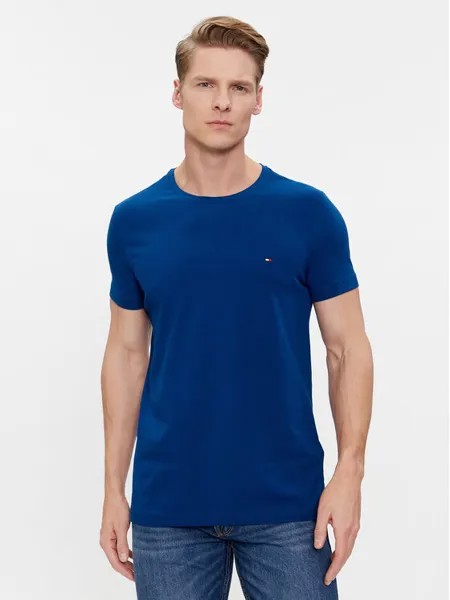 Футболка узкого кроя Tommy Hilfiger, синий