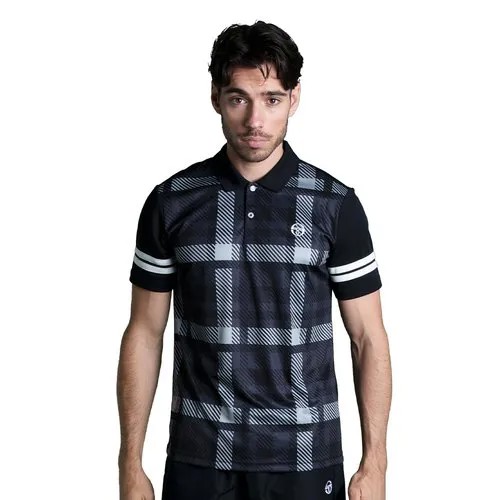 Рубашка поло Sergio Tacchini Allan, черный