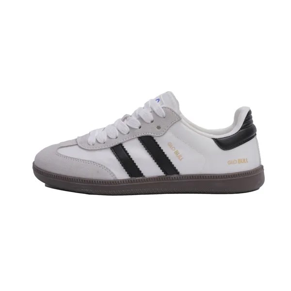 Кроссовки GLO BULL Skateboarding Shoes Unisex Low-top, белый/черный
