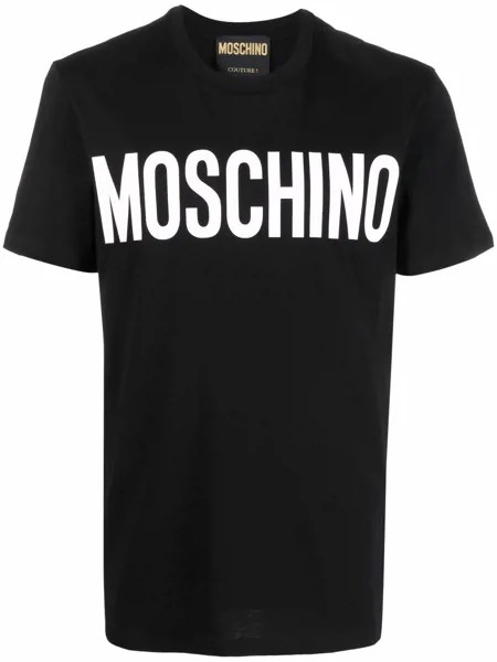 Moschino футболка с логотипом