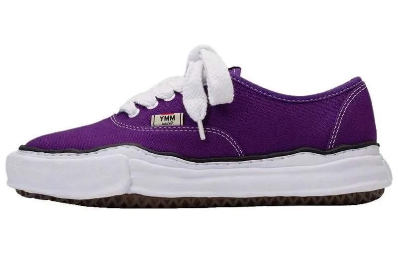 Кроссовки Maison MIHARA YASUHIRO Baker OG Sole Low-top Sneakers, фиолетовый