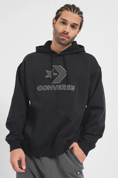 Толстовка с логотипом Converse, черный