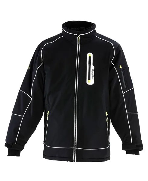 Мужская утепленная куртка Softshell для экстремальных погодных условий RefrigiWear, черный