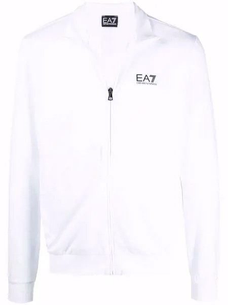 Ea7 Emporio Armani спортивная куртка с логотипом