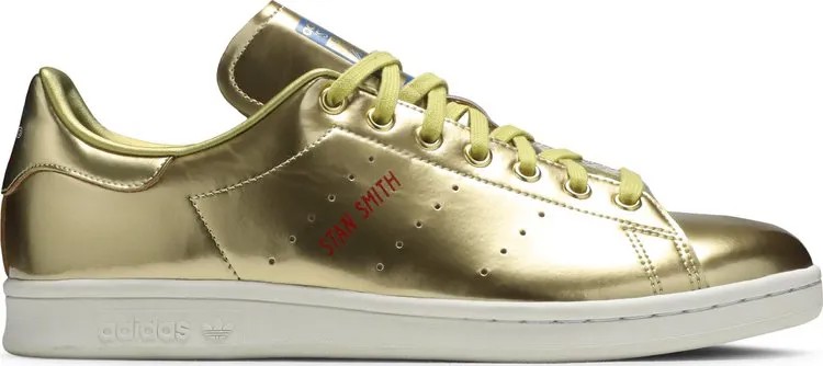 Кроссовки Adidas Stan Smith 'Metallic Pack - Gold', золотой