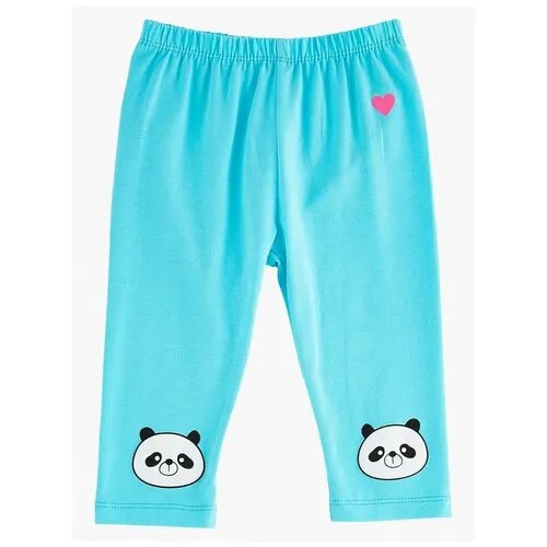 Бриджи Mini Maxi, 4265, цвет бирюзовый, размер 104
