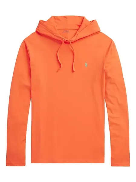 Футболка из джерси с капюшоном Polo Ralph Lauren, цвет orange