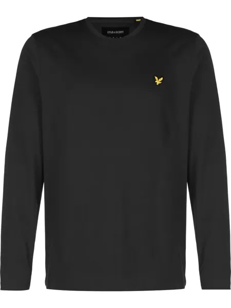 Лонгслив Lyle & Scott, цвет jet black