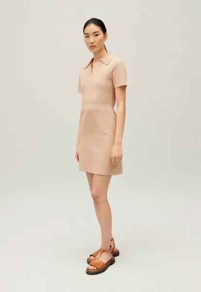 Вязаное платье COURTE Claudie Pierlot, песочный