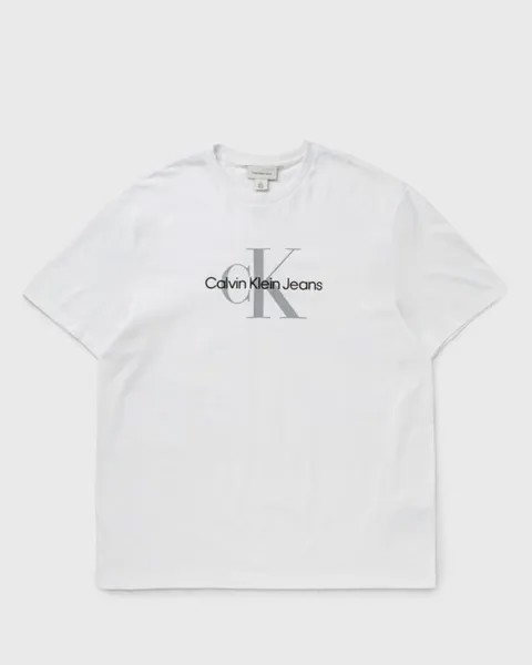 Футболка Calvin Klein Jeans Ss Hero Monogram Tee 20S Archive, цвет brilliant white