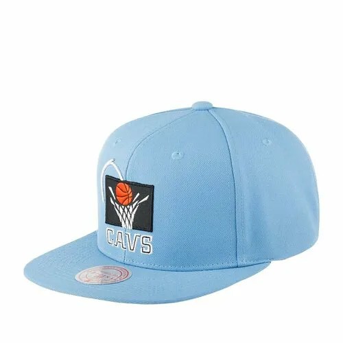 Бейсболка Mitchell & Ness, размер OneSize, голубой