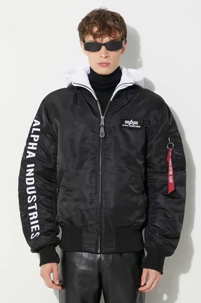 Куртка-бомбер MA-1 D-Tec SE Alpha Industries, черный