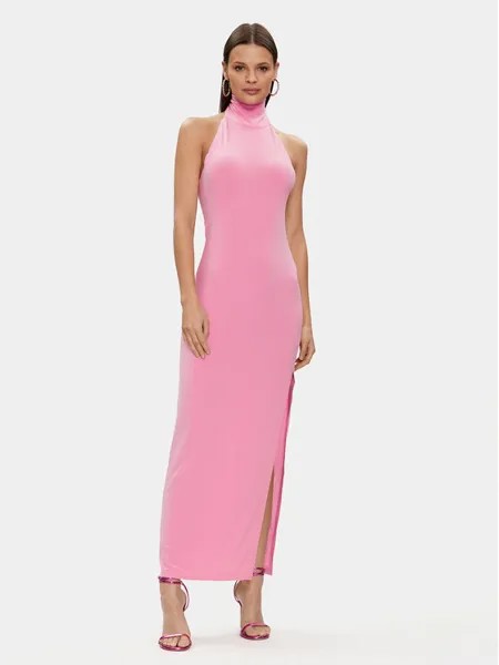 Коктейльное платье стандартного кроя Norma Kamali, розовый