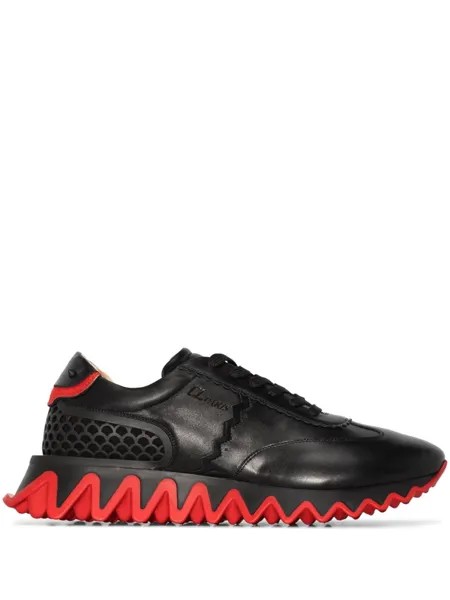 Christian Louboutin кроссовки Loubishark, черный