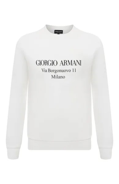 Хлопковый свитшот Giorgio Armani