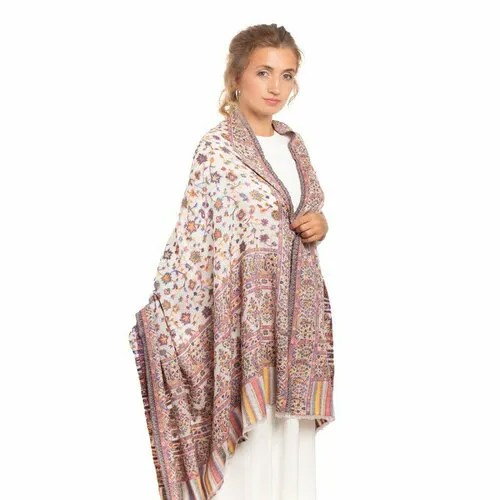 Шаль PASHMINA EMPORIUM, кашемир, золотой