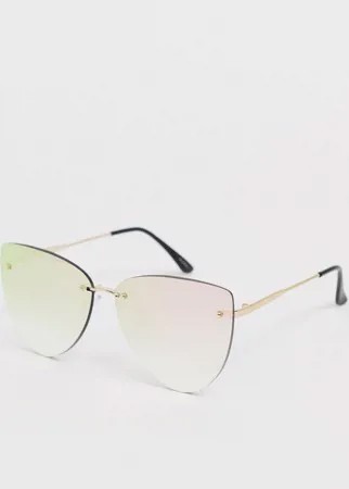 Солнцезащитные oversize-очки 