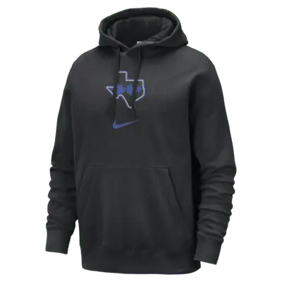 Худи Nike Dallas Mavericks Club Fleece City Edition, черный