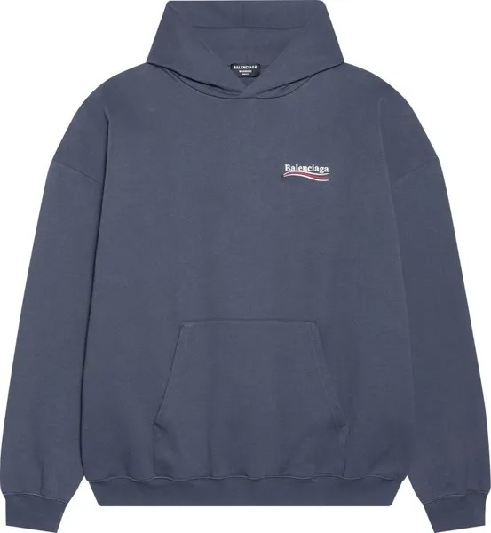 Худи Balenciaga Political Campaign Hoodie Large Fit 'Grey', серый