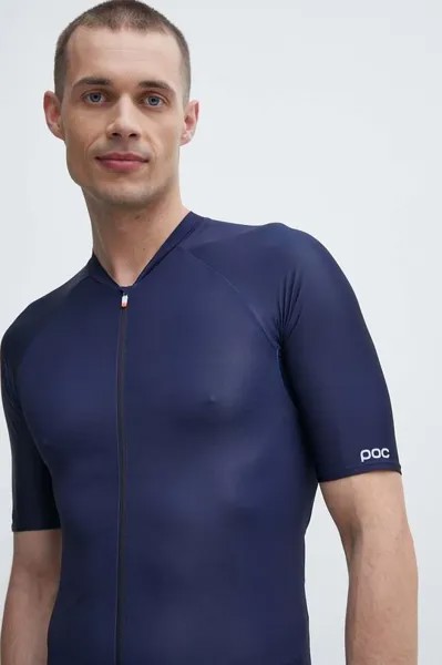 Велосипедная футболка Pristine Jersey POC, темно-синий