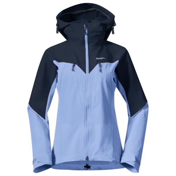Куртка из софтшелла Bergans Women's Tind Softshell, цвет Blueberry Milk/Navy Blue
