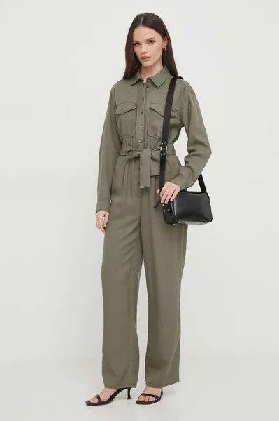 Комбинезон Pepe Jeans, зеленый