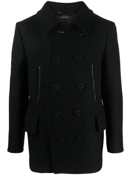 TOM FORD бушлат из смесовой шерсти, черный