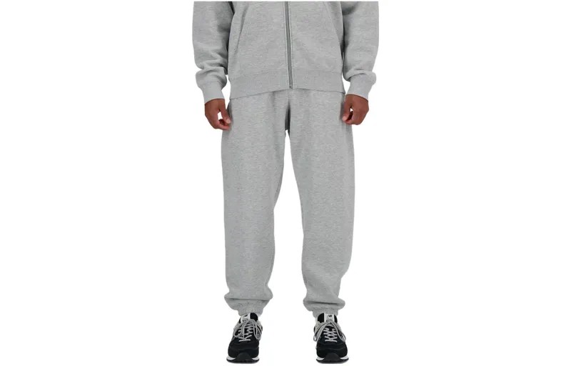 Спортивные трикотажные штаны Essentials мужские серые New Balance, серый