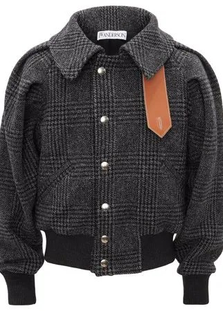JW Anderson бомбер со сборками на рукавах