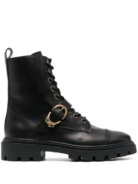 Tod's ботинки с пряжкой, черный