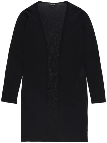 TOM FORD длинный кардиган, черный