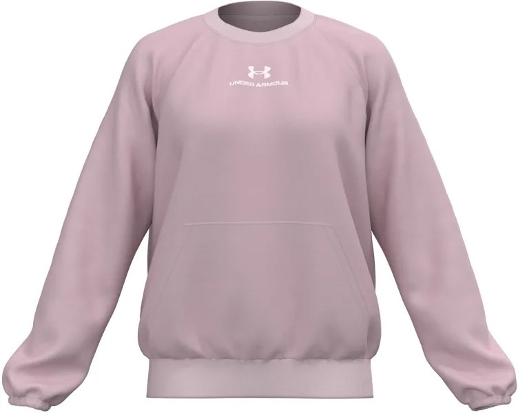 Свитшот женский Under Armour Rush Woven Crew розовый 46-48