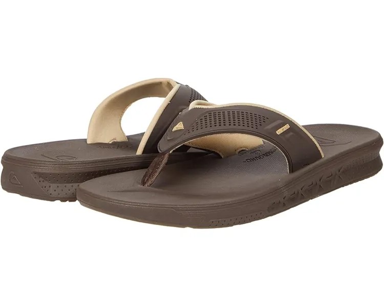 Сандалии Quiksilver Current Water-Friendly Sandals, цвет Brown 1