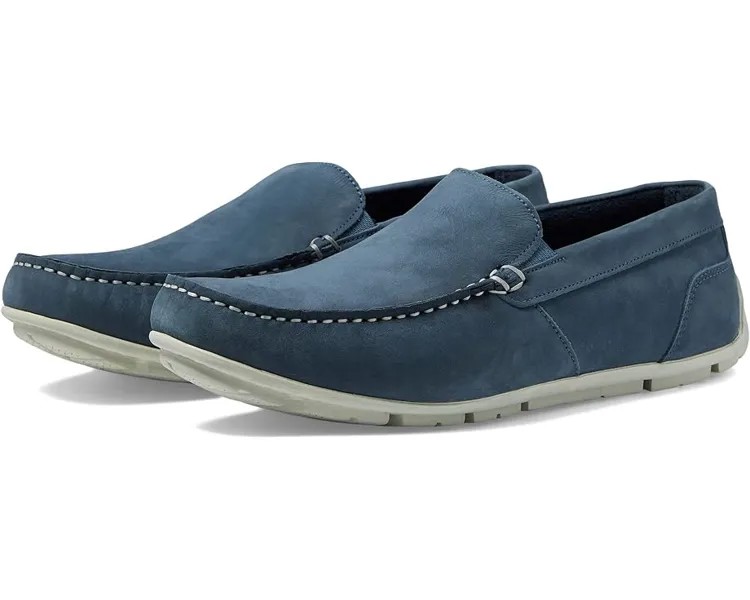 Лоферы Rockport Warner Venetian, цвет Denim Blue